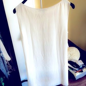 Eileen Fisher System Ivory Silk Tunic